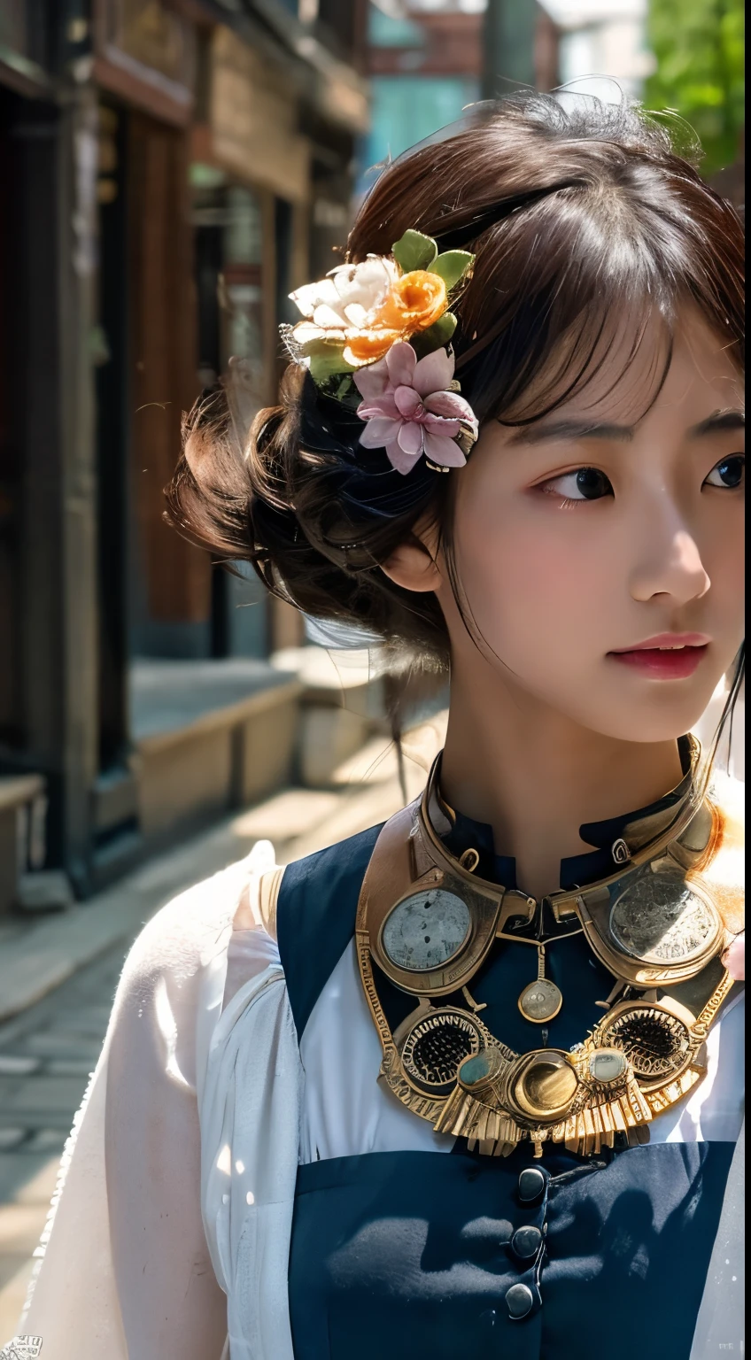 steampunc、独奏、femele、Top image quality、delicate