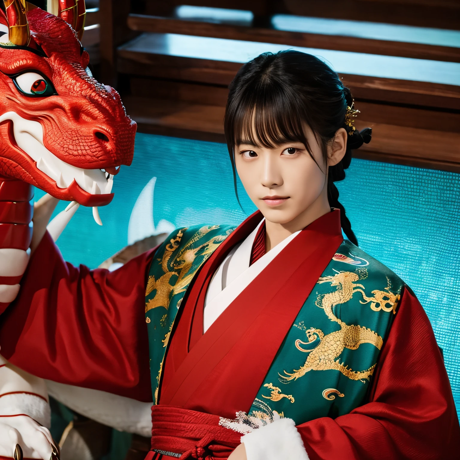 The dragon A Japanese style strong con