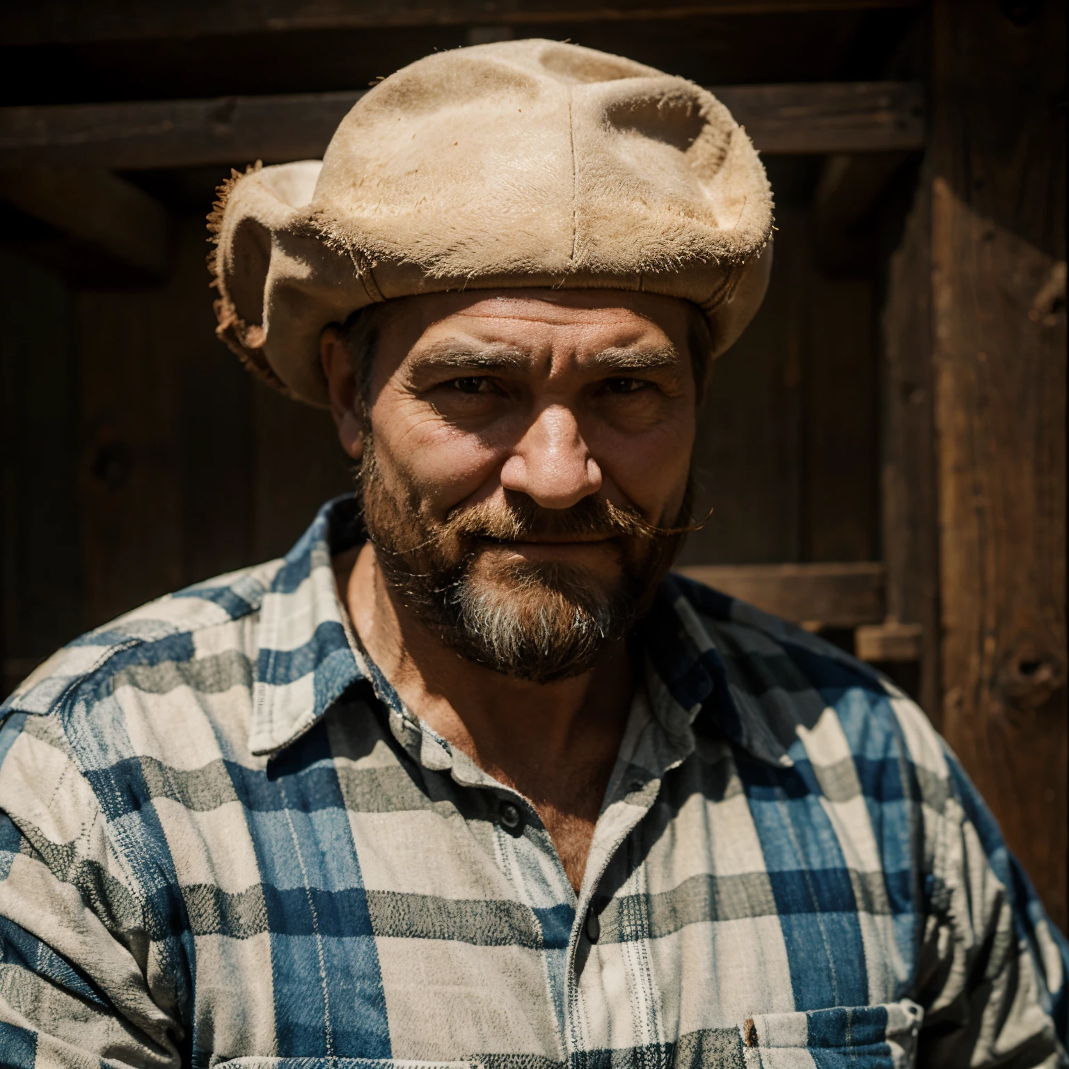 Amiable old lumberjack