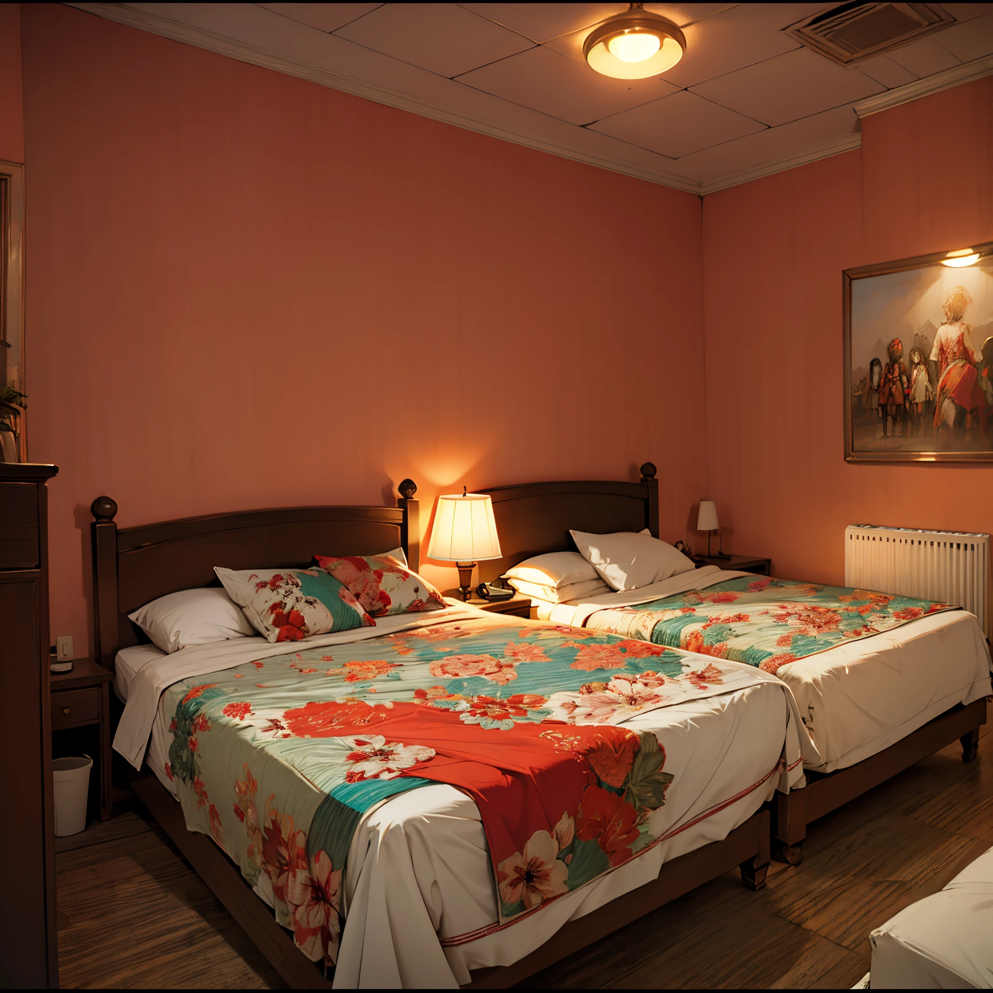 creepy motel, red corridor --auto --s2