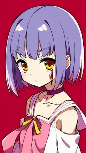 (etna,Devil Girl,blush、Embarrassing、Looking up、Watery eyes)、Sexy、Upper body close-up、topless、tits,Small breasts、Nipples、From above,(front、Look this way),heart