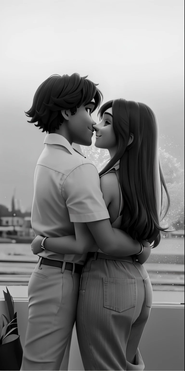 Smiling couple, happy couple,