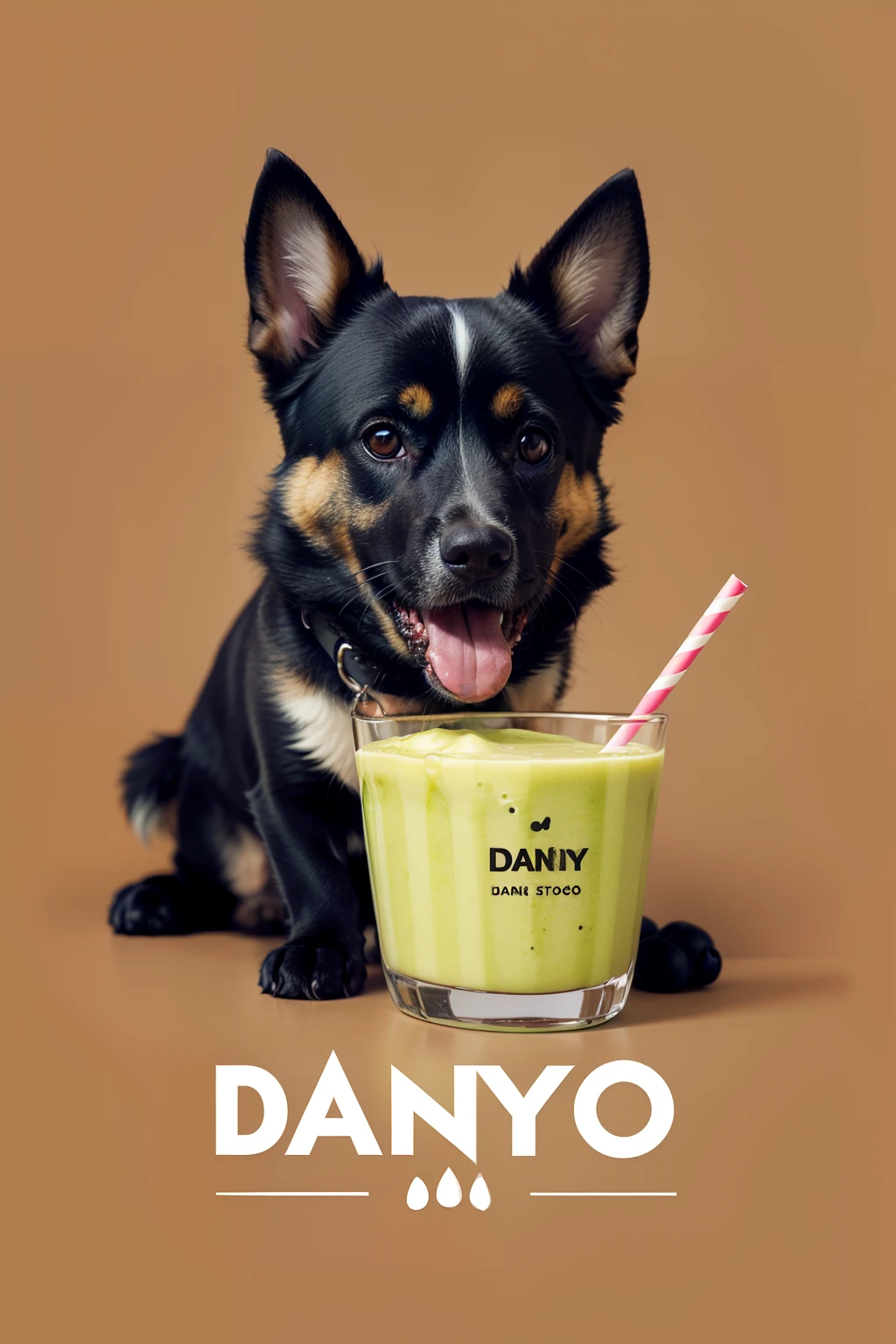 logo for a company making smoothies and treats for dogs. cute, bold and simple. the name is "Danydo"
i need only logo.