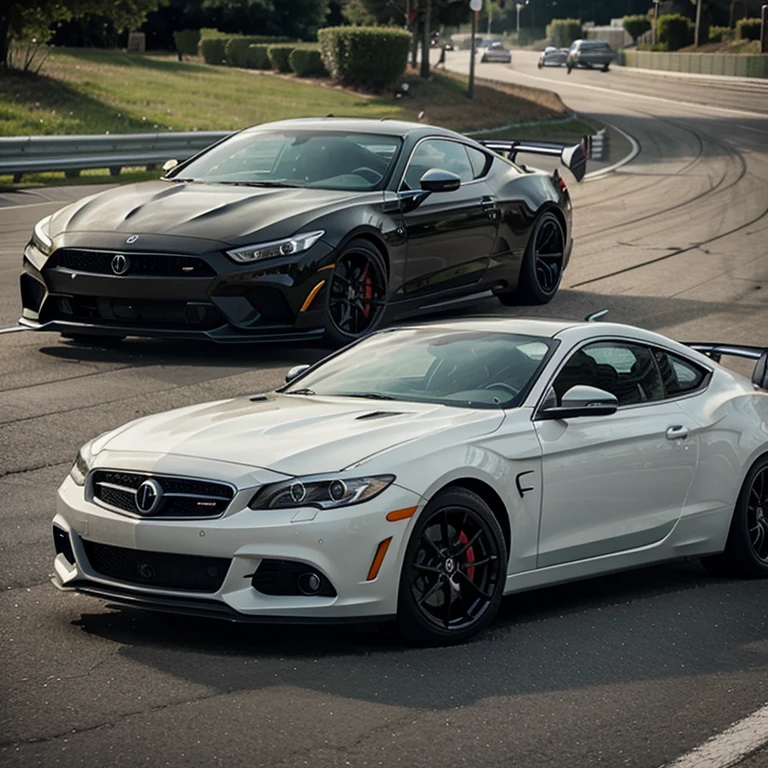 Nice cars street race