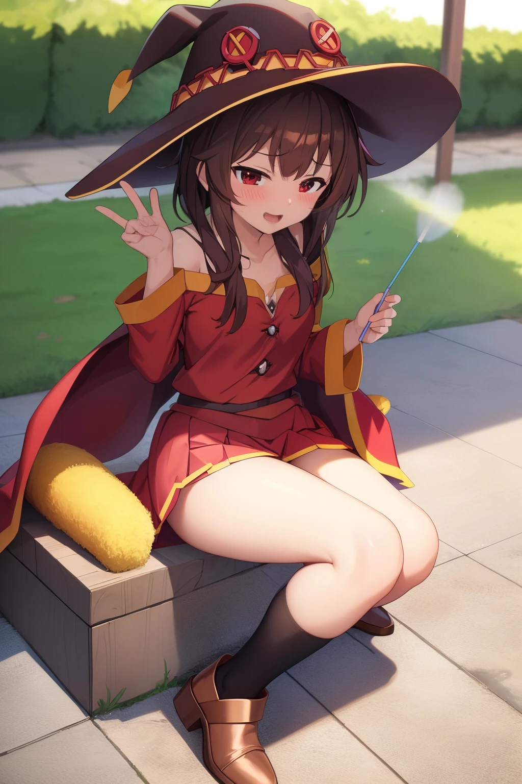 Megumin
masterpiece, Best Quality,
Sibitai.Preview available,blow job