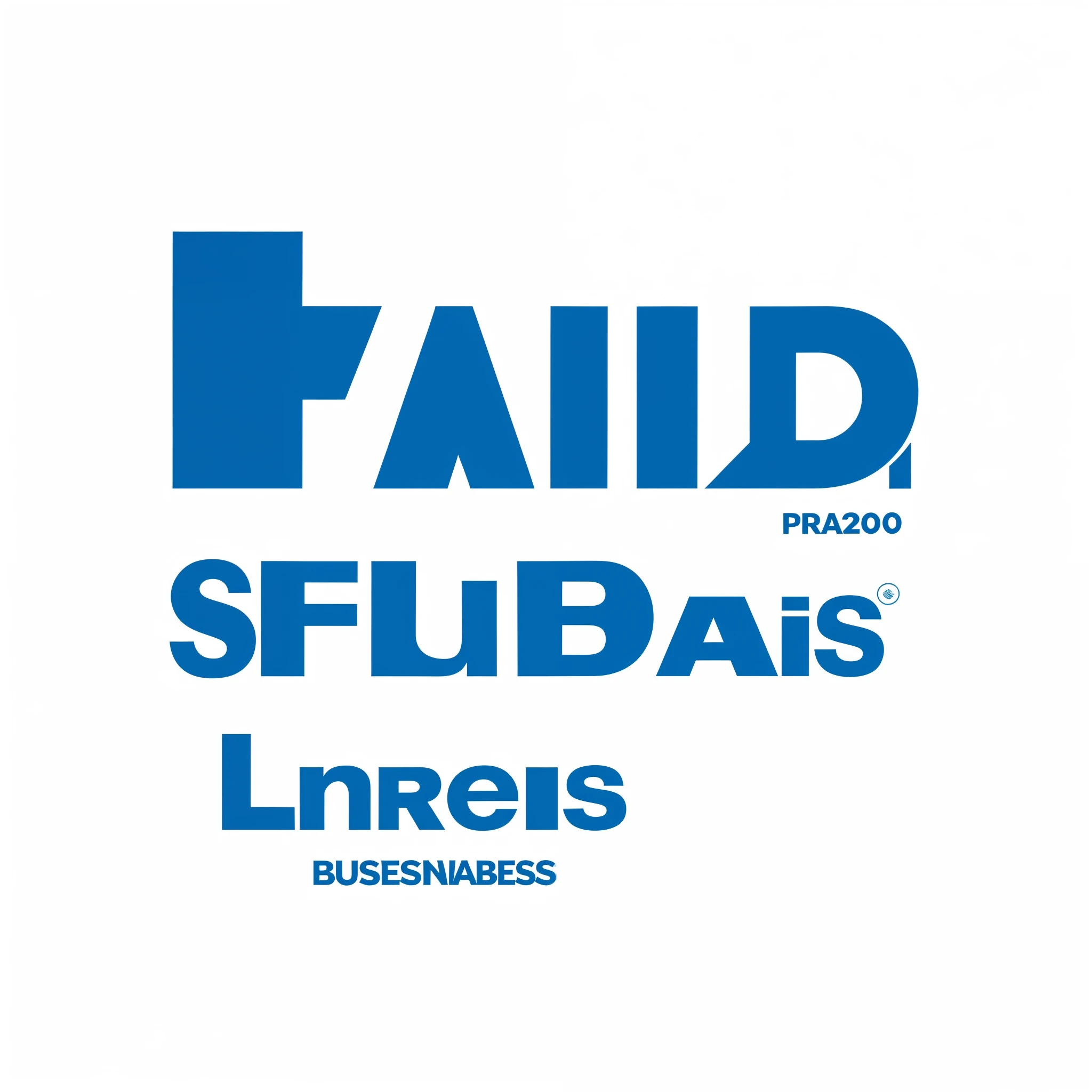 a white background with a blue and black Logo and a white background with a blue and black Logo, GPT, Logobusiness type, Logo, Logo, gui guimaraes, design de transporte, São Paulo, projeto de transporte, Directed by: Fernando Gerassi, Logotipo, Gorecore, Logo, by Antonio Parreiras, Directed by: Enrique Grau