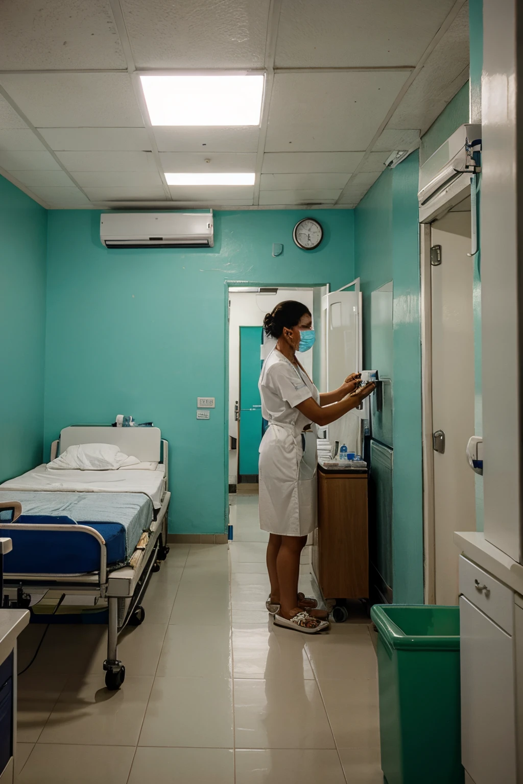 Medical care in a basic health unit in Brazil