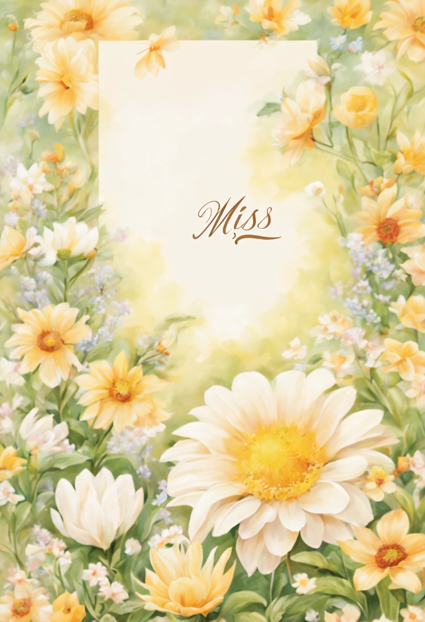 miss you！in this special su#39;m sending this postcard especially，I hope you can receive many postcards with my care and blessings.(Add white border) Letter pen on desk