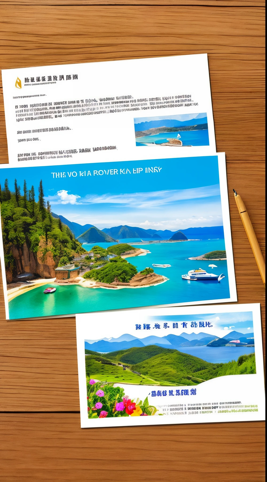 postcard,Small font for conveying information or sharing travel experiences.。It usually made of cardboard or cardboard,Smaller size,Usually 10.5cm×14.8 cm。Postcards usually have a pattern printed on one side、Scenic one、Illustrations or photos, ETC.,There a blank space on the other side where you can write a letter.。People can write greetings on postcards、thank、Congratulations or share your travel experience,Then delivered by post or directly to the recipient。Postcards are also often used as travel souvenirs or collectibles。they have simplicity、Portable and easy to deliver,It a common way of cultural exchange