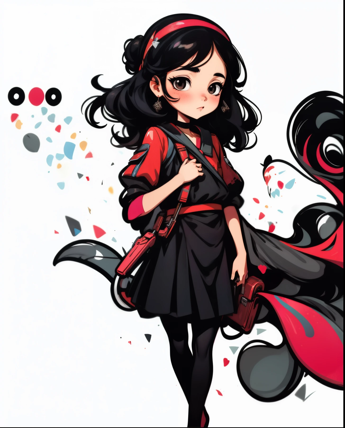 etiqueta,1girl,  Background Story,