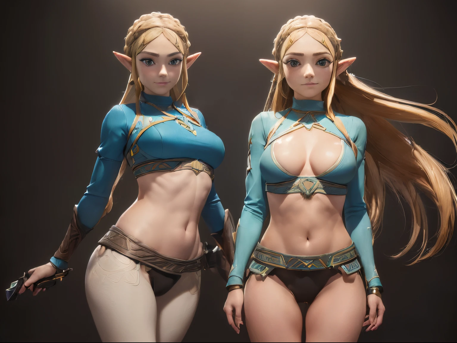 (((zelda)))8k,((de breath of the wild)))(((de pie frente a la camara)))(((frame of a girl )))(((zelda)))((((lleva su skinny suit))(((Amazing tits)))caliente, hermosa,((Hornie)),(((lleva antifaz))((tiene tetas perfectas)))8k,((como un render 3d)) hiperrealista todo como un motor irreal trazado de rayos render ((estilo humano hiperealista)),(((Empty dark background))). hiperrealista todo como un motor irreal trazado de rayos render estilo humano realista ,(((Empty dark background)))., Suavemente iluminado, Intimo exquisito detalle, foco nítido, intrincadamente detallado, rewarded photography, small-catchlight, bajo contraste, alta nitidez, facial-symmetry, profundidad de campo, cinematic background, Renderizado del motor irreal, Imagen central, dream-like, Suavemente iluminado, intimo, imagen de cuerpo completo ,cuerpo completo,((tetona)),((piernas torneadas)) perfecto ecchi, HDRI