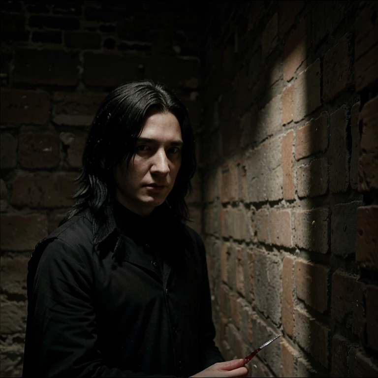 Young Severus Snape, self harming, cutting, blood, pain