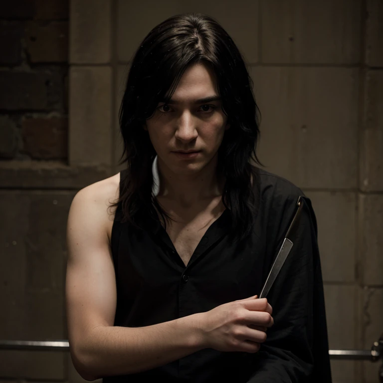 Young Severus Snape, self harming, cutting