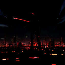 anime guy with a sword in the city at night, he traversing a shadowy city, modern cyberpunk anime, anime cyberpunk art, anime cyberpunk, by Shingei, trigger anime artstyle, dark cyberpunk illustration, in front of a fantasy cityscape, epic anime style, at a cyberpunk city, Sword Art Online