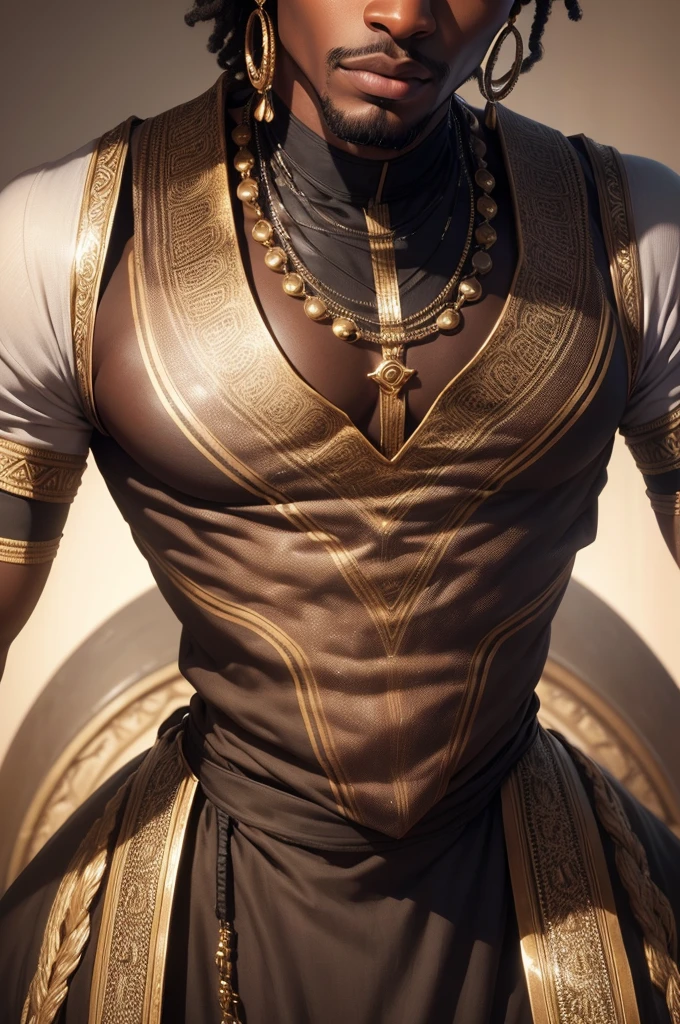 Reis negros em correntes de ouro