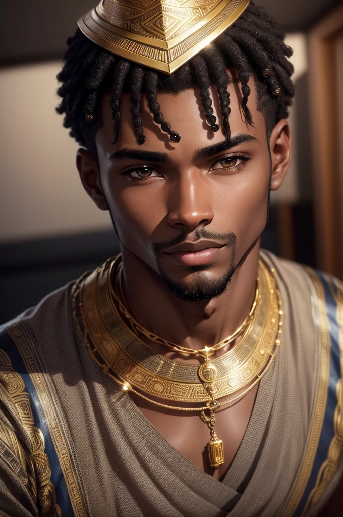 a close up of a man , stunning african man, black african man, african man, young black woman, african american man, dark skin man god of love, african american man, gorgeous man, african, with brown skin, dark skin, african american elegant man