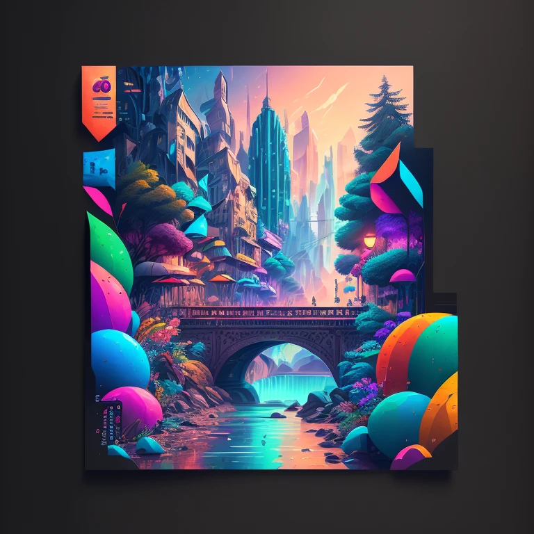 Postcards and postcards and more postcards, Framed postcards, capsuled postcards, Postcards and postcards and more postcards, trend on behance 3 d art, stunning artwork, extremely high quality artwork, beautiful artwork, colorful hyperrealism, beeple colors, blue, pink, grey,(best quality,4k,8k,highres,masterpiece:1.2),ultra-detailed,(realistic,photorealistic,photo-realistic:1.37),HDR,UHD,studio lighting,ultra-fine painting,sharp focus,physically-based rendering,extreme detail description,professional,vivid colors,bokeh. Attention：Original art by Tupu.