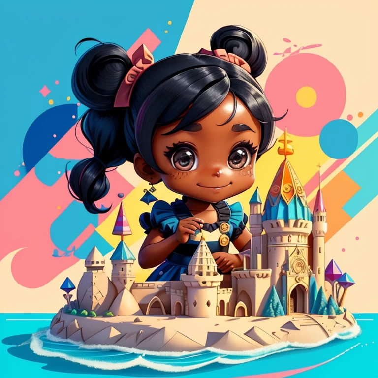 ) ((cute black baby girl with ponytails smiling in beach with a sand castle)) ((Mikey)) - Criador: Walt Disney2023) ), ,, ( Walt Disney acolchoamento ,multidimensional geometric wall PORTRAIT, arte, Chibi,
Yang08k, lindo, Colouring,Rose
Primary works, qualidade superior, melhor qualidade, Arte Oficial, Beautiful and Aesthetic,)) ), ,, Walt Disney acolchoamento ,multidimensional geometric wall PORTRAIT, arte, Chibi,
Yang08k, lindo, (Colouring, rosa), amarelo ,azul ,vermelho e branco)
Primary works, qualidade superior, melhor qualidade, Arte Oficial, Beautiful and Aesthetic,
