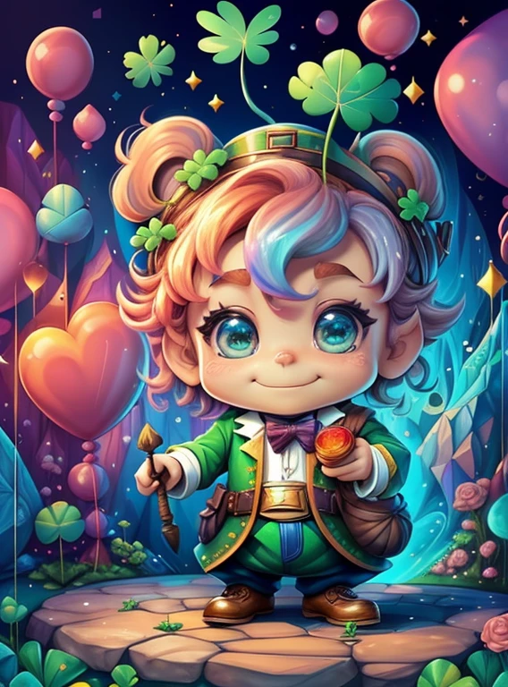 ) ((cute leprechaun with a big sack and coins and clovers)) ((Mikey)) - Criador: Walt Disney2023) ), ,, ( Walt Disney acolchoamento ,multidimensional geometric wall PORTRAIT, arte, Chibi,
Yang08k, lindo, Colouring,Rose
Primary works, qualidade superior, melhor qualidade, Arte Oficial, Beautiful and Aesthetic,)) ), ,, Walt Disney acolchoamento ,multidimensional geometric wall PORTRAIT, arte, Chibi,
Yang08k, lindo, (Colouring, rosa), amarelo ,azul ,vermelho e branco)
Primary works, qualidade superior, melhor qualidade, Arte Oficial, Beautiful and Aesthetic,