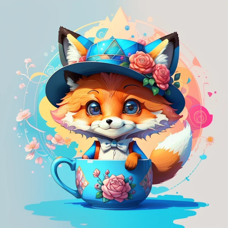 ) ((cute fox smiling with a flowers hat in a beautiful cup)) ((Mikey)) - Criador: Walt Disney2023) ), ,, ( Walt Disney acolchoamento ,multidimensional geometric wall PORTRAIT, arte, Chibi,
Yang08k, lindo, Colouring,Rose
Primary works, qualidade superior, melhor qualidade, Arte Oficial, Beautiful and Aesthetic,)) ), ,, Walt Disney acolchoamento ,multidimensional geometric wall PORTRAIT, arte, Chibi,
Yang08k, lindo, (Colouring, rosa), amarelo ,azul ,vermelho e branco)
Primary works, qualidade superior, melhor qualidade, Arte Oficial, Beautiful and Aesthetic,