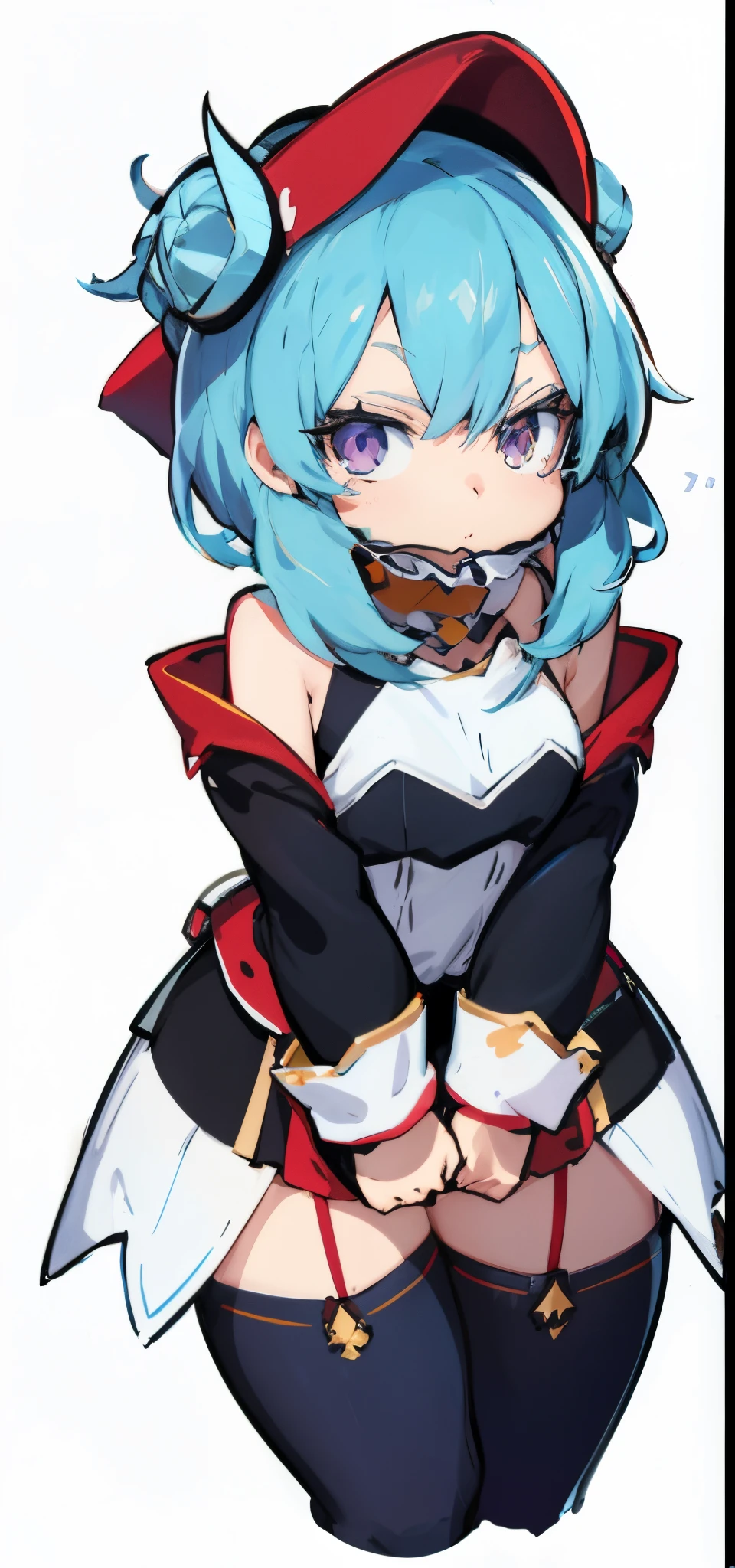 a close up of a cartoon character with a blue hair, aqua from konosuba, konosuba, konosuba anime style, cushart krenz, azur lane style, cushart kenz, from the azur lane videogame, of a ramlethal valentine, by Puru, anime moe artstyle, vivy, 2 d art