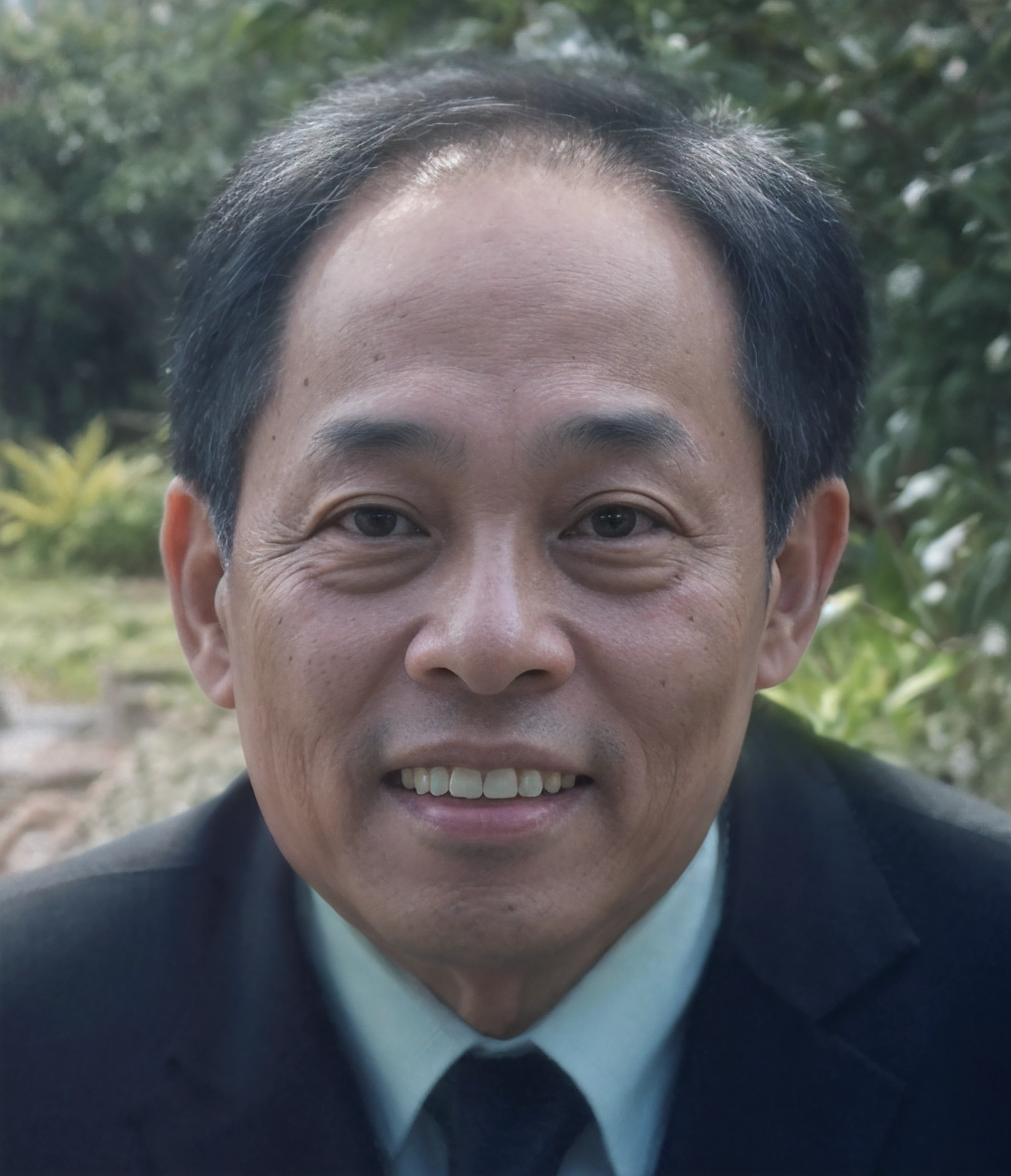 There's a 60-year-old man, de terno e gravata sorrindo para uma foto, Dzung Phung Dinh, Lim Chuan Canela, Bao Pham, Phong Yintion J - Jiang Geping, Lin Hsiang, Xiang Duan, Kuang Hong, Kakar Cheung, ramil sunga, Pedro Chan, victor ngai, ren heng