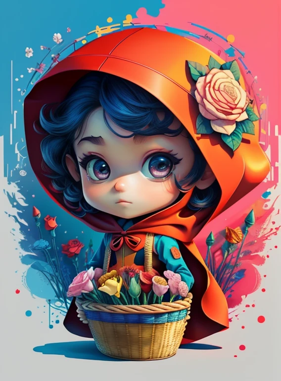 ) ((cute baby red hood holding a basket of flowers) ((Mikey)) - Criador: Walt Disney2023) ), ,, ( Walt Disney acolchoamento ,multidimensional geometric wall PORTRAIT, arte, Chibi,
Yang08k, lindo, Colouring,Rose
Primary works, qualidade superior, melhor qualidade, Arte Oficial, Beautiful and Aesthetic,)) ), ,,  Walt Disney acolchoamento ,multidimensional geometric wall PORTRAIT, arte, Chibi,
Yang08k, lindo, (Colouring, rosa), amarelo ,azul ,vermelho e branco)
Primary works, qualidade superior, melhor qualidade, Arte Oficial, Beautiful and Aesthetic,