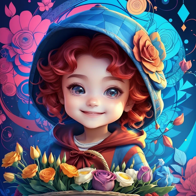 ) ((cute baby red hood smiling holding a basket of flowers) ((Mikey)) - Criador: Walt Disney2023) ), ,, ( Walt Disney acolchoamento ,multidimensional geometric wall PORTRAIT, arte, Chibi,
Yang08k, lindo, Colouring,Rose
Primary works, qualidade superior, melhor qualidade, Arte Oficial, Beautiful and Aesthetic,)) ), ,, Walt Disney acolchoamento ,multidimensional geometric wall PORTRAIT, arte, Chibi,
Yang08k, lindo, (Colouring, rosa), amarelo ,azul ,vermelho e branco)
Primary works, qualidade superior, melhor qualidade, Arte Oficial, Beautiful and Aesthetic,