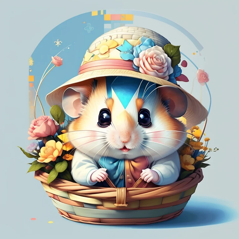 ) ((cute baby hamster smiling with a flower hat in a beautiful basket) ((Mikey)) - Criador: Walt Disney2023) ), ,, ( Walt Disney acolchoamento ,multidimensional geometric wall PORTRAIT, arte, Chibi,
Yang08k, lindo, Colouring,Rose
Primary works, qualidade superior, melhor qualidade, Arte Oficial, Beautiful and Aesthetic,)) ), ,, Walt Disney acolchoamento ,multidimensional geometric wall PORTRAIT, arte, Chibi,
Yang08k, lindo, (Colouring, rosa), amarelo ,azul ,vermelho e branco)
Primary works, qualidade superior, melhor qualidade, Arte Oficial, Beautiful and Aesthetic,