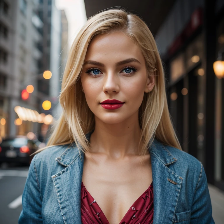 Generate an incredibly detailed and realistic close-up of a blonde woman’s face. Emphasize intricate facial features such as the fine lines around her eyes, the subtle variations in skin tone, the way light plays on her cheekbones, and the individual strands of her blonde hair. Strive for a level of realism that captures the essence of her identity and conveys a rich depth of expression.Generate a stunningly realistic full-body depiction of a fashion-forward individual in their mid-20s, showcasing impeccable style with a focus on intricate clothing details such as fabric texture, patterns, and accessories. Place them in a sophisticated urban environment with dynamic lighting, reflecting a blend of contemporary trends and individual flair. The goal is to create an Instagram-worthy image that seamlessly integrates fashion, personality, and a vibrant atmosphere.Fit blonde, perfect body, AIbeka, cherry red lipstick, 64k, makeup, full body, top-quality, hightquality, Extreme Detail Photography, Eye for extreme detail, masterpiece, extreme face details, 16k, 8k, 4K, HD, UHD, a beautiful woman, posing for a picture, looking aroused, casual, red lips, depth of field, blonde Blue Eyes Aibeka, full body view, red cheeks