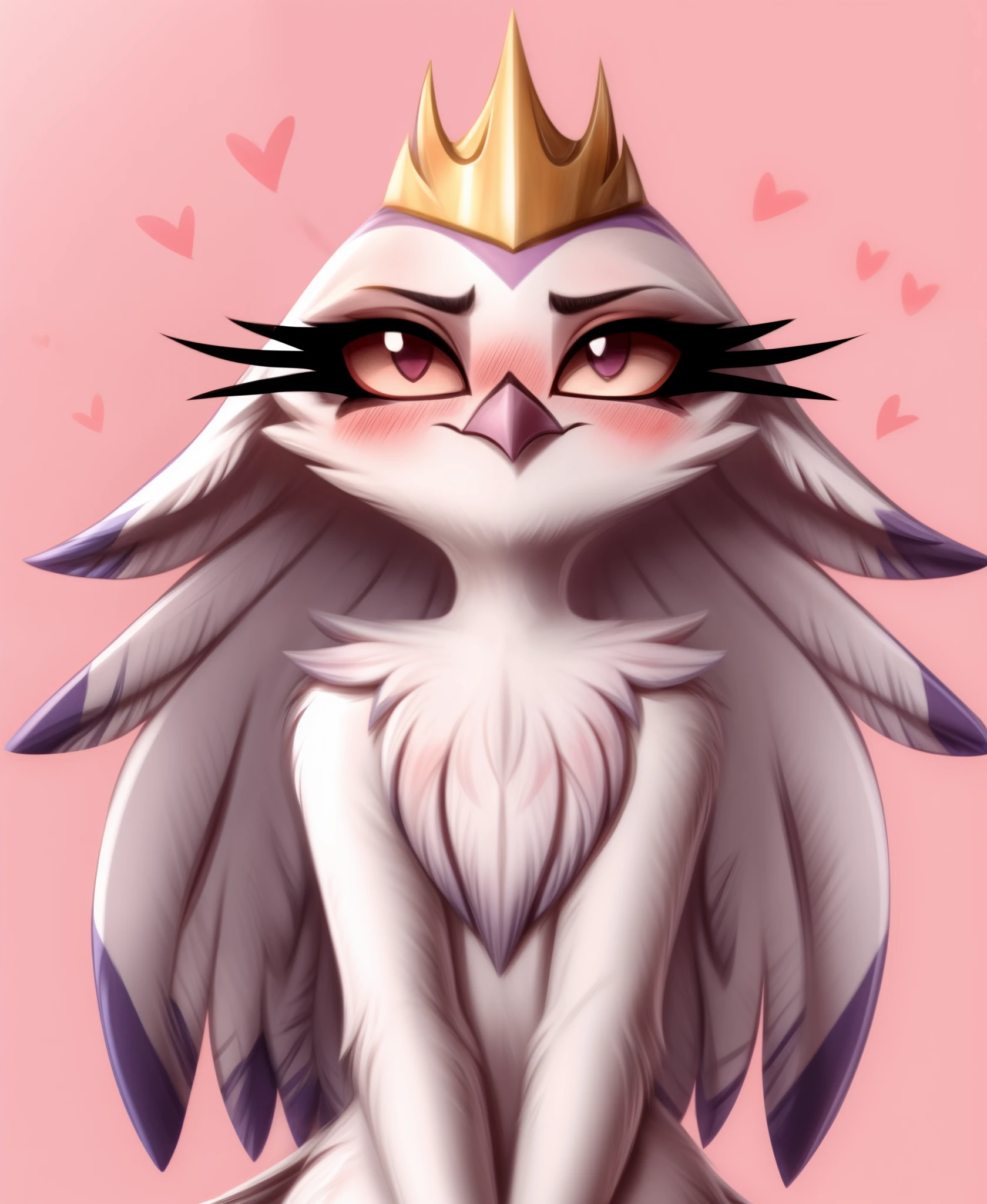 Stella, owl, cute, blushing,,