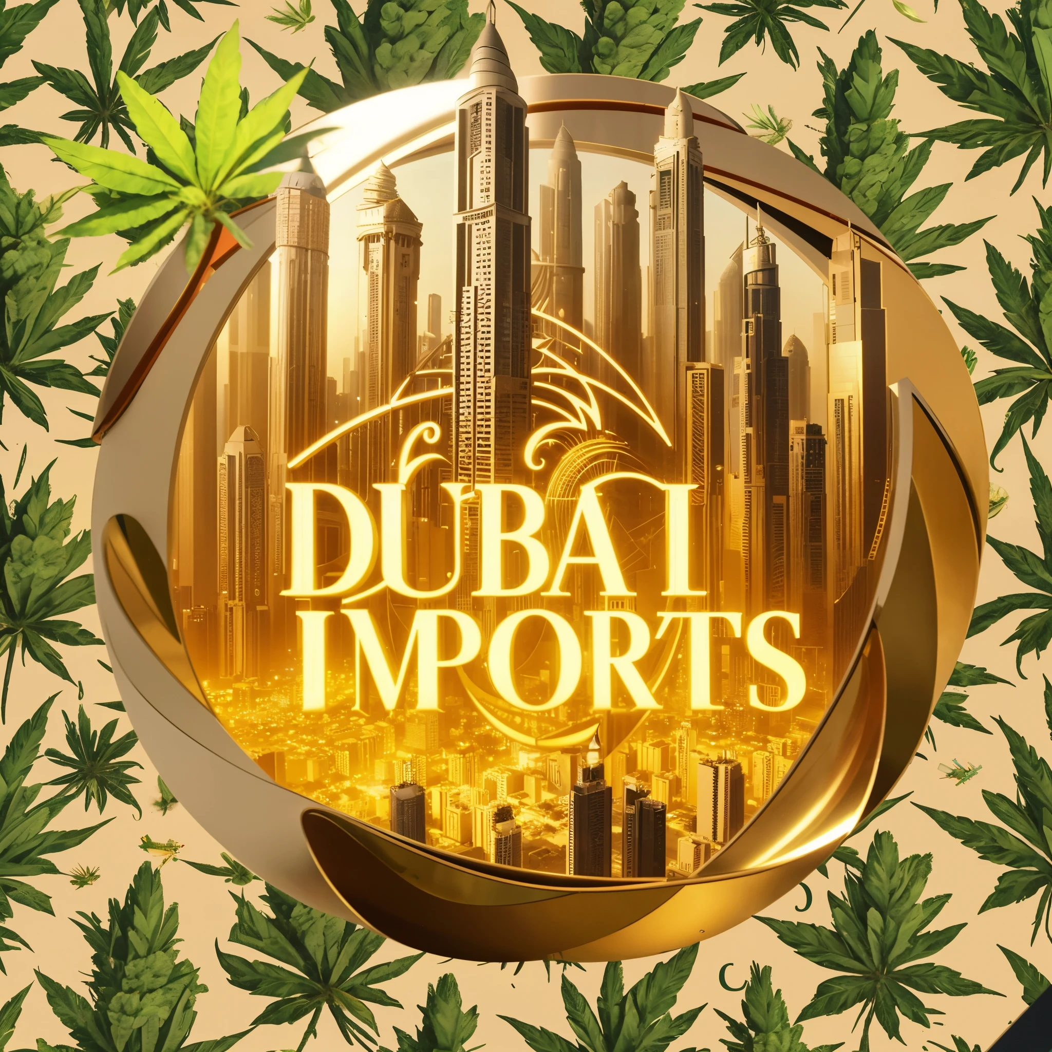 um close da foto de uma cidade com muitas folhas de maconha, Dubai, Gta : Dubai, 🔞🤡, Album art, trading depots, album, Logo, Logo, imagem oficial do produto, oficial, trending ,, arte oficial, miniatura, 2022, 2 0 2 2, dada 20s, 🚀🌈🤩, industries