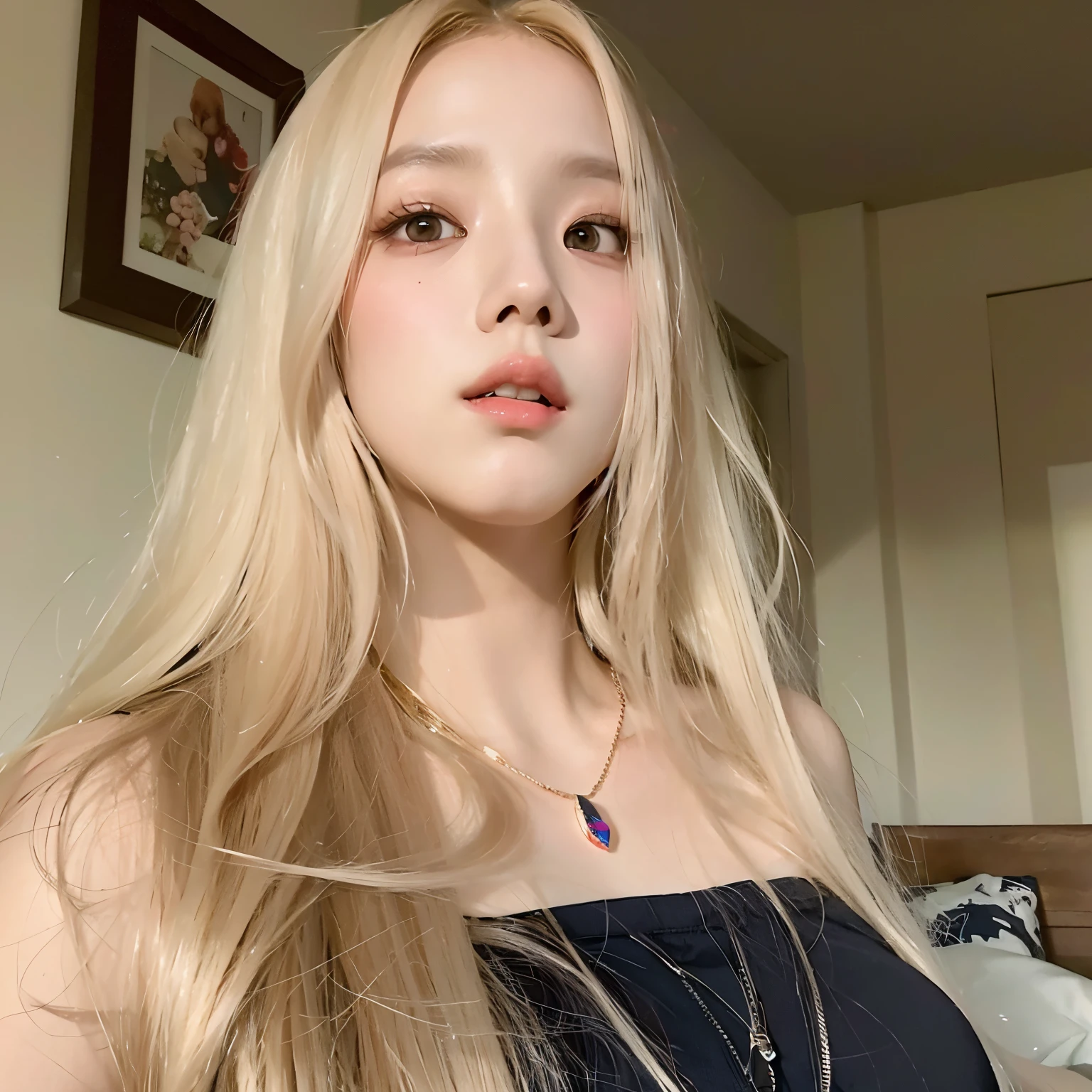KIM JISOO FROM BLACKPINK IMAGEM ULTRARREALISTA EM 4K HD