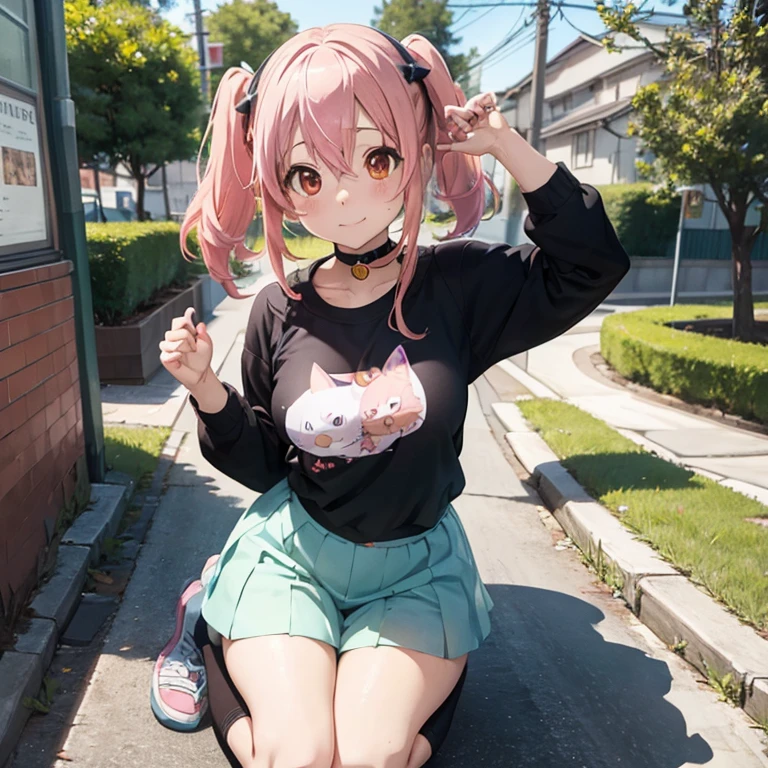 supersonico anime character ,lucky cat pose ,on base