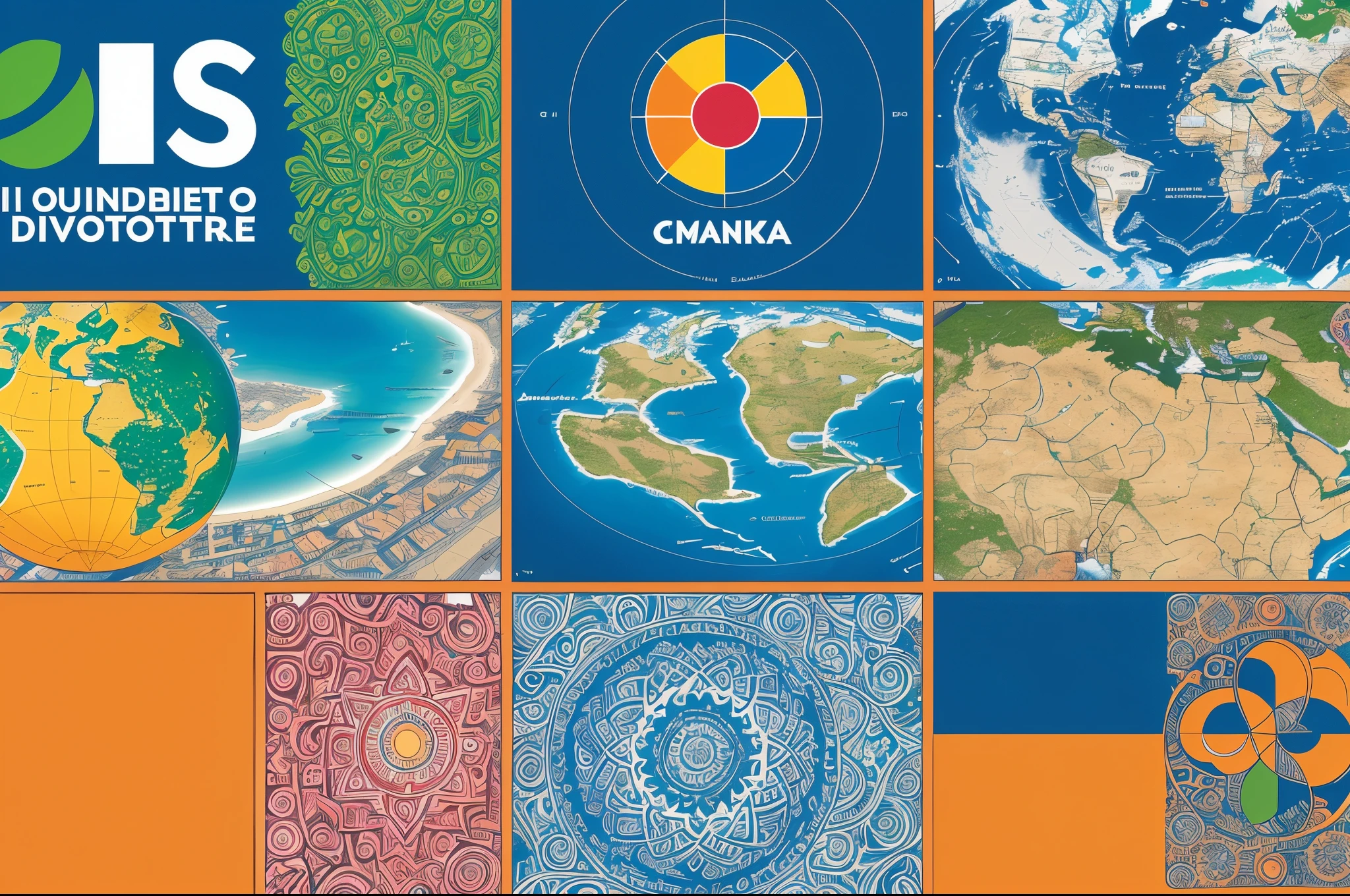 criar uma logomarca para o canal "Mundo em Foco" no , um canal que tem como foco principal explorar viagens, culturas diversas, curiosidades, history and discoveries around the world. This logo will be the visual representation of the channel, transmitindo a ideia de diversidade cultural, aventura, conhecimento e descoberta. Uma logomarca que seja moderna, Attractive and memorable. We are looking for something that visually represents cultural and geographic diversity, conveying the idea of exploration, descoberta e entusiasmo por viagens. Um globo terrestre estilizado, a camera with lenses forming a world map, icons that refer to viagenala, plane, passaporte), elementos que simbolizem diversidade cultural. Cores e Paleta de Cores: Vibrant, energetic colors that capture the viewer#39;s attention, sugerindo entusiasmo e diversidade. You can also consider tones that refer to natural landscapes or specific cultures.. --auto --s2