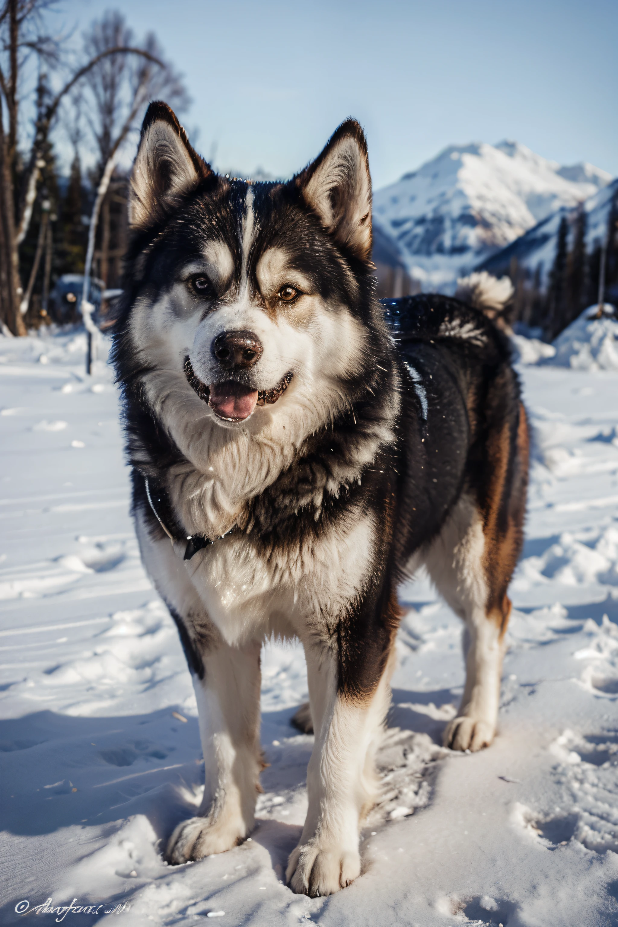 Alaskan Malamute realism