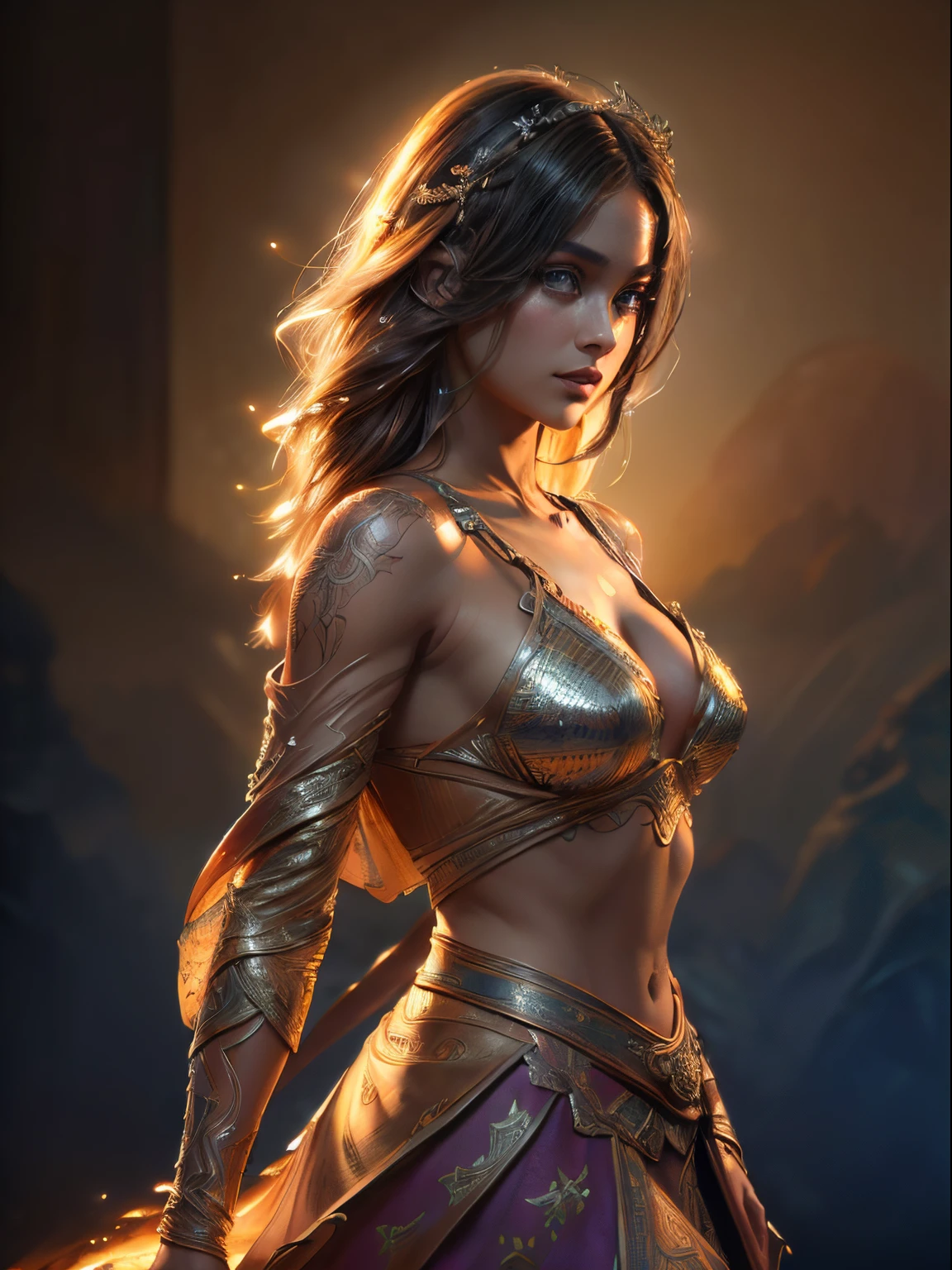 corpo inteiro: 1. 5, Gumiho, (((obra-prima)), (((melhor qualidade)), (((foto realista)), papel de parede cg 8k extremamente detalhado, cores brilhantes, dramatic light, dinamic angle, bonito, deslumbrante, ventoso, alto detalhe de cabelo, (olhos altamente detalhados), (highly detailed face features)textura realista, corpo esbelto, corpo tonificado, rosto perfeito, lean athletic body, (seios pequenos perky: 0. 75), (atitude fria, sombra, delineador: 1. 6), fantasia retro, hiper-realista, amazing fine detail, cores ricas, textura realista, vinheta, moody, escuro, epic, lindo, grain of film, granulado, beautiful lighting, edgelighting, magica, profundidade de campo rasa, fotografia, neo noir, volumeric lighting, Ultra HD, raytracing, studio quality