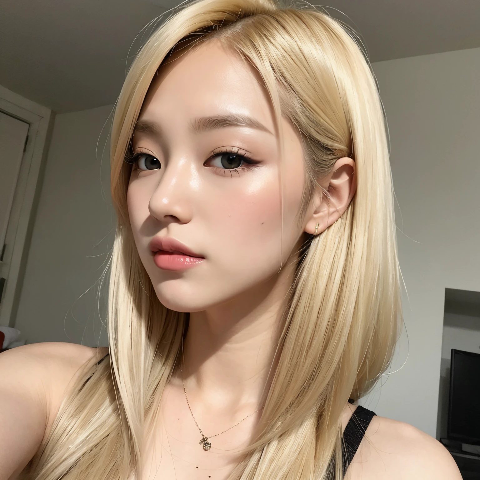 Korean blonde