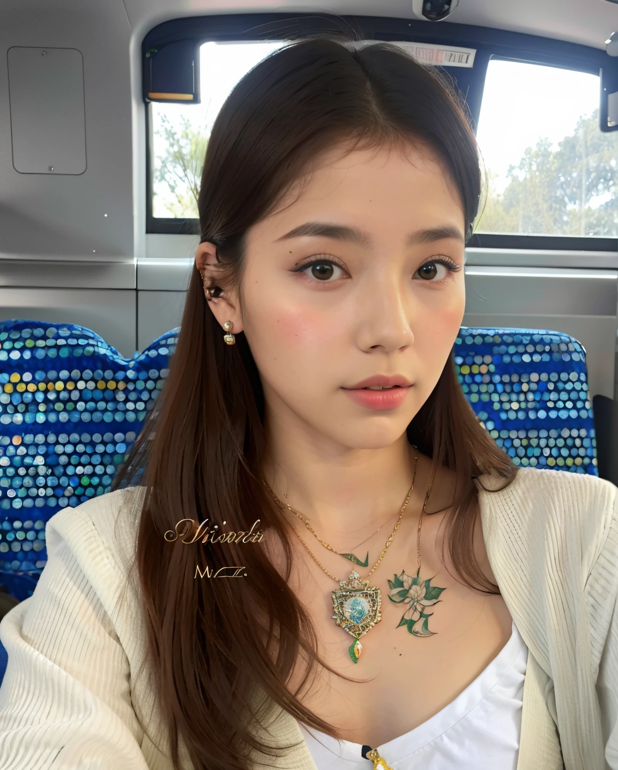 um close de uma mulher com uma tatuagem de borboleta no peito, estilo de arte realista, fotorrealista!!!!!!! estilo de arte, kawaii retrato realista, estilo de arte realista, 🤤 retrato da , realismo artstyle, Estilo anime 3D realista, imagem realista, arte digital. @mariomaniacdude, inspirado em Sim Sa-jeong, ((fotorrealista)), estilo realista