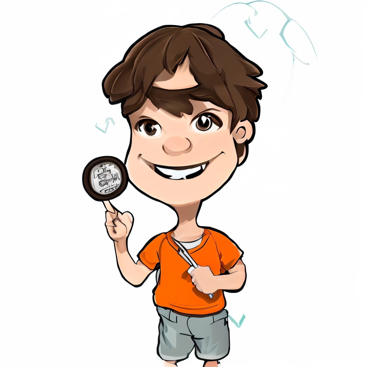 Change a body for this character，Remove items from hands，The facial features of the head and face remain unchanged as before.，Add a background with money elements and money-related elements