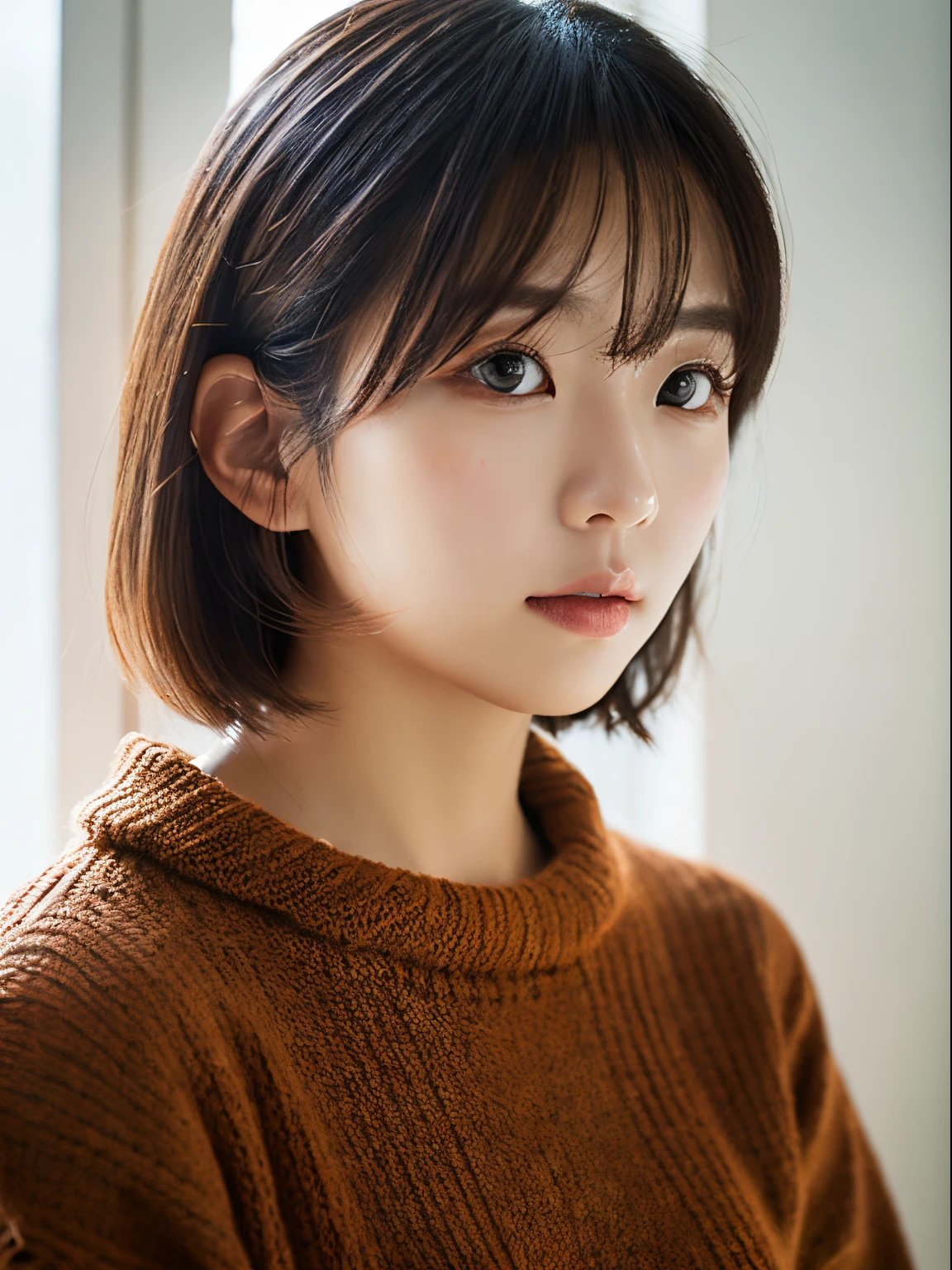 1man, a 18 y.o male, singaporean, (((wearing fit orange gorange shirt))), soft lighting,Comb-over hairstyle, masterpiece, best quality, 8k uhd, dslr, film grain, Fujifilm XT3 photorealistic painting art by midjourney and greg rutkowski,half body,black short under cut  hair style，(((face front ))),fit body