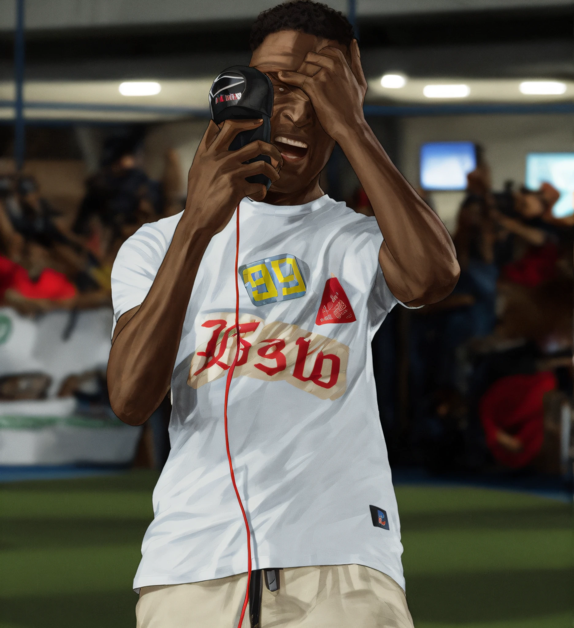 tem um homem tirando uma foto sua com o celular, sorriso insano, Momento Bruh, caio santos, neymar, selfie shot straight on angle, Fotografia Selfie 8k, candid shot, neymar jr, sao paulo, Nick Silva, eye level shot, parecendo feliz, Selfie de um homem, Selfie do instagram, 8 k o que, Selfie!!!!! de um homem STYLE GTA VI