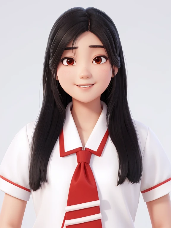 arafed asian woman in a white shirt and red tie, xintong chen, li zixin, yun ling, yanjun chengt, xision wu, wenfei ye, pengzhen zhang, chengyou liu, headshot profile picture, sha xi, sakimi chan, inspired by Ma Yuanyu, qifeng lin, xue han, wenjun lin