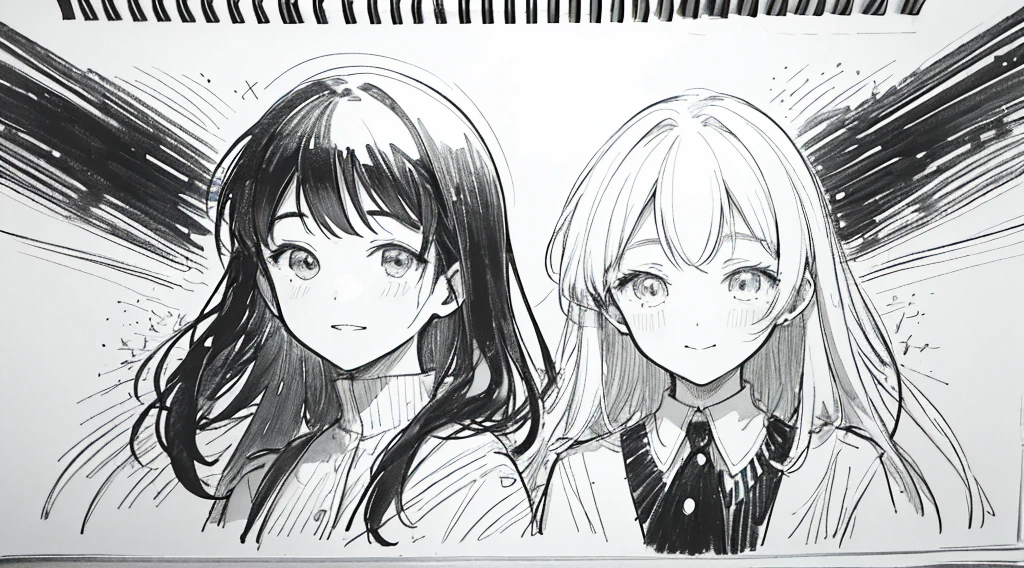 "Craft a captivating and high-quality illustration with the following distinctive features: 1. Depict a man and two women in a visually appealing minimalist drawing. 2. Ensure that the artwork stands out as an impressive fan art piece by employing a pencil painting technique to create a high-quality portrait. The drawing should showcase a hand-drawn style in a striking black and white composition. 3. Adopt a comic-style approach, skillfully intertwining elements of high-quality sketching. Infuse the illustration with contagious joy and excitement, embodied by a smiling protagonist. 4. Immerse the composition in the essence of the TV show "Boys," capturing its unique atmosphere and spirit. 5. Guarantee that the illustration exudes an epic quality, reminiscent of official and awe-inspiring promotional art. Ensure that the image radiates a distinctive and engaging sense of enthusiasm and positive energy, making it a standout piece in its own right."
