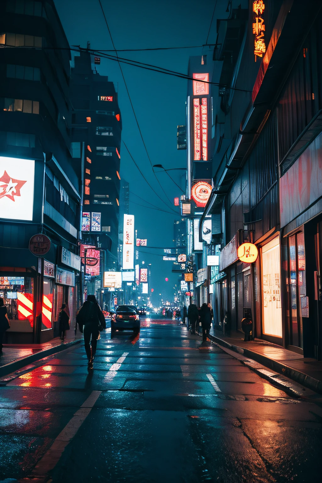 Cyberpunk streets