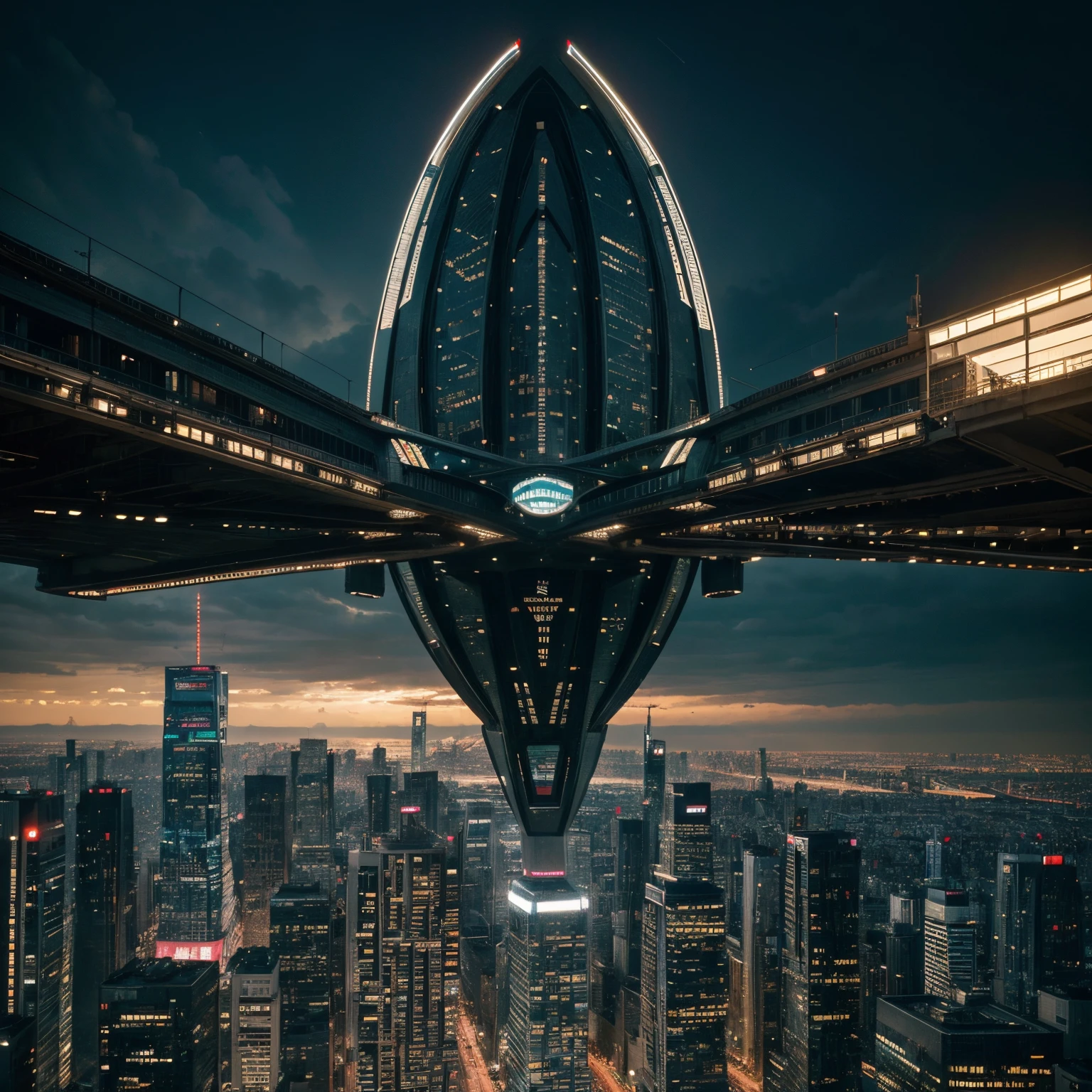 In 2090, the world is grappling with a crisis stemming from an unprecedented population explosion. The population has skyrocketed from 7.8 billion in 2020 to an unmanageable 11 billion people. The scene depicts a futuristic landscape teeming with human activity and hints of the challenges faced by the overcrowded world.

The centerpiece of the scene is a bustling metropolis that stretches as far as the eye can see. Skyscrapers reach for the sky, creating a futuristic skyline adorned with shimmering glass and steel. The cityscape is illuminated by the warm glow of a million lights, casting a mesmerizing play of shadows and reflections on the bustling streets below. The buildings exhibit architectural marvels with sleek structures, innovative designs, and remarkable attention to detail.

Amidst the towering buildings, an intricate network of advanced transportation systems weaves its way through the city. Futuristic vehicles hover above the ground, gliding effortlessly through the air, adorned with sleek lines and neon accents. State-of-the-art public transit systems, including high-speed trains and elevated walkways, connect the different districts of the city. This transportation network showcases the technological advancements necessitated by the densely populated world.

The crowded streets are teeming with humanity, a varied tapestry of individuals from all walks of life. People of diverse ethnicities, cultures, and backgrounds fill the scene, creating a multicultural tableau. The scene includes representatives of various professions, from scientists and artists to entrepreneurs and teachers, highlighting the collective efforts of humanity to tackle the challenges of overpopulation.

To enhance the visual richness of the scene, the prompt incorporates various textures and materials. The cityscape features a harmonious blend of sleek glass facades, brushed metal surfaces, and vibrant colored accents. The streets are lined with lush greenery and vertical gardens, providing pockets of respite amid the urban hustle and bustle. Additionally, large LED screens mounted on buildings showcase vibrant digital artworks and advertisements that capture the energy and vibrancy of the city.

In terms of image quality, the prompt emphasizes the best possible visual output. It includes high-resolution details, from the intricate patterns on the buildings to the individual expressions on people's faces. The lighting in the scene is carefully composed, utilizing studio lighting techniques to create a visually stunning result. The colors are vivid and vibrant, contributing to the overall immersive experience.

Considering the futuristic theme, the prompt incorporates a sci-fi artistic style to further enhance the visual impact. The style embraces a balance of realism and imagination, blending recognizable elements with futuristic and fantastical elements. The resulting artwork showcases a world that is both awe-inspiring and thought-provoking, inviting viewers to contemplate the challenges posed by rapid population growth.

Overall, the prompt aims to capture the essence of a densely populated world in crisis, offering a detailed and visually captivating description for Stable Diffusion to generate a high-quality image.