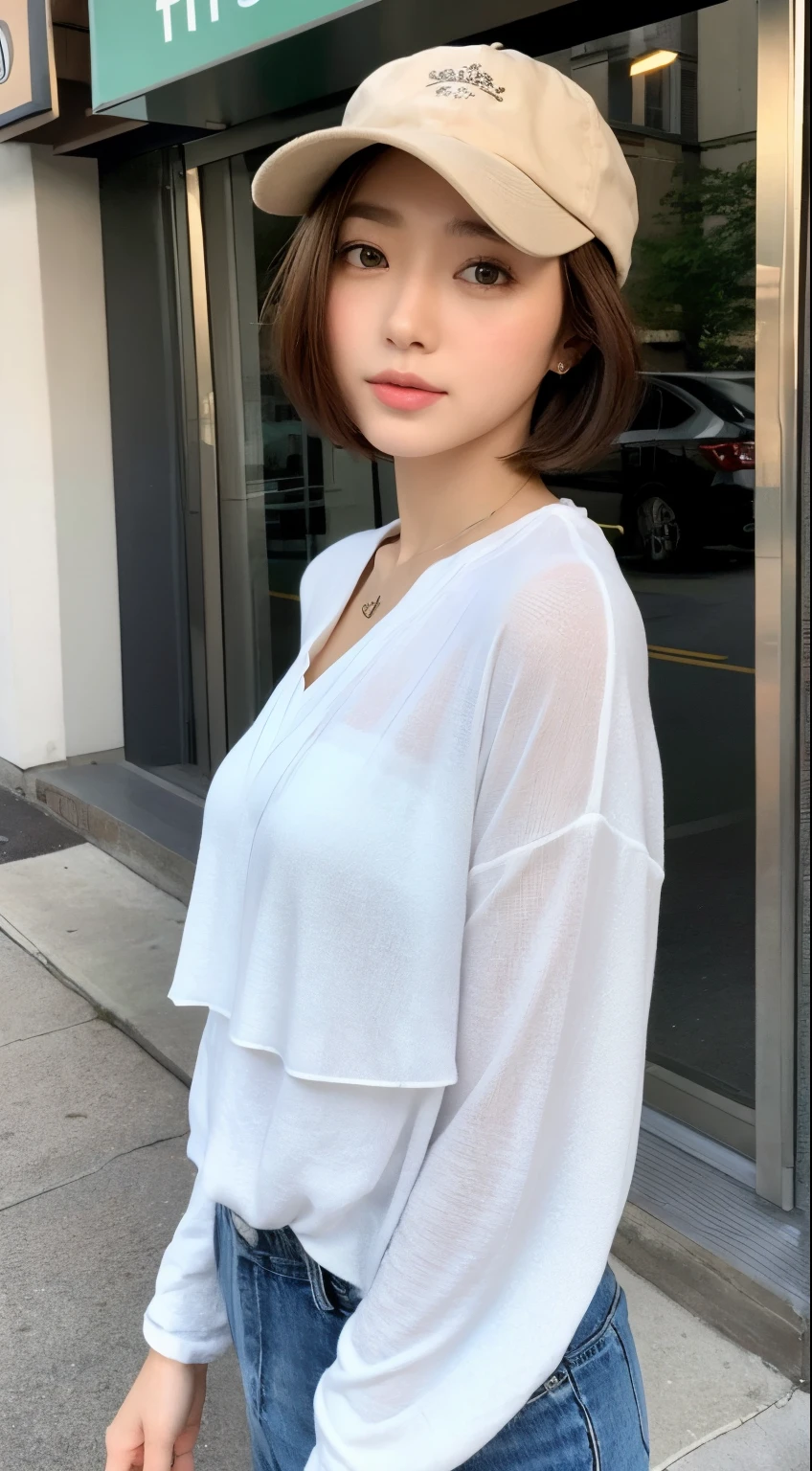 ((Best Quality, 8K, Masterpiece:1.3)), Focus: 1.2, Perfect Body Beauty: 1.4, Buttocks: 1.2, ((Layered Haircut, Breasts: 1.2)), (Wet Clothes: 1.1) , (Rain, Street:1.3), Bandeau Dress: 1.1, Highly Detailed Face and Skin Texture, Delicate Eyes, Double Eyelids, Whitened Skin, Long Hair