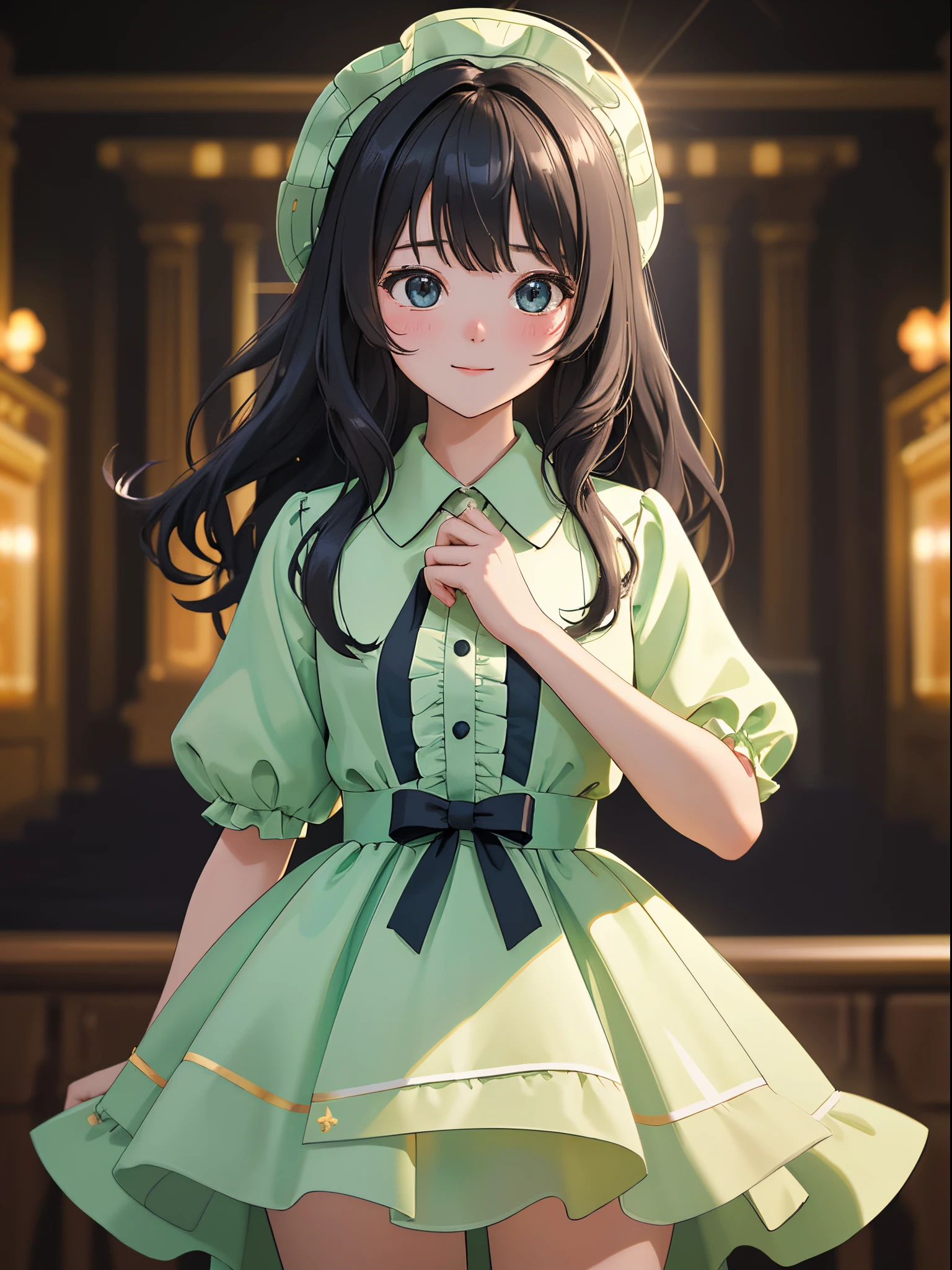 (best quality:1.2),
(masterpiece:1.2),
(girl),
(ridiculous),
(depth of field),
(blurred background),
(cinematic:1.4),
looking at the audience,
natural wavy shape,
edge,
(shining_skin:1.2),
happy,
night,
( background), cowboy shooting,