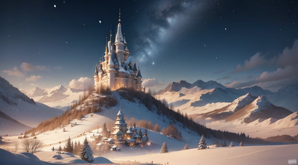 snowscape、pop music、Fairy tale、Cute、It's snowing、silence