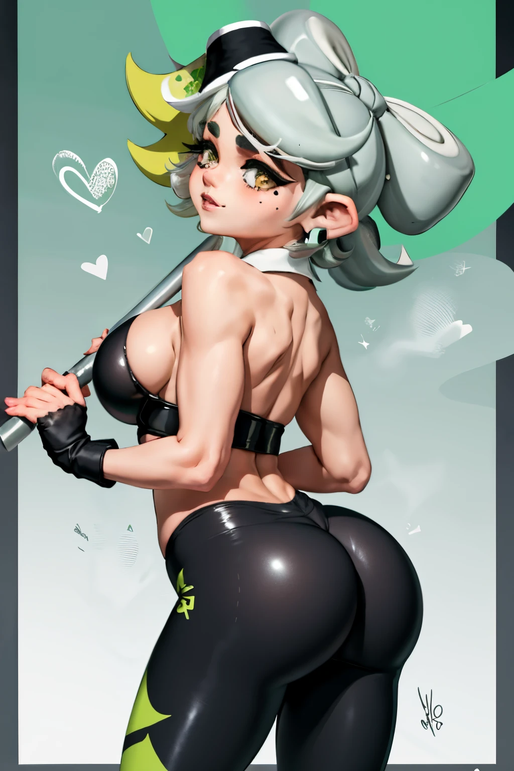 marie hitting a bong,wearing yoga pants, really big butt, big boobs